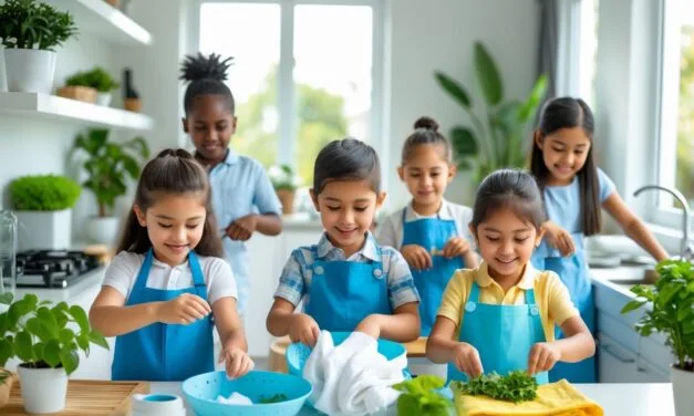 Aktiviteter dine børn kan lære af og tjene lommepenge på i hjemmet