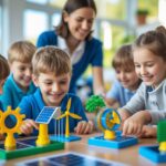 Sjove og lærerige aktiviteter om vedvarende energikilder for boern