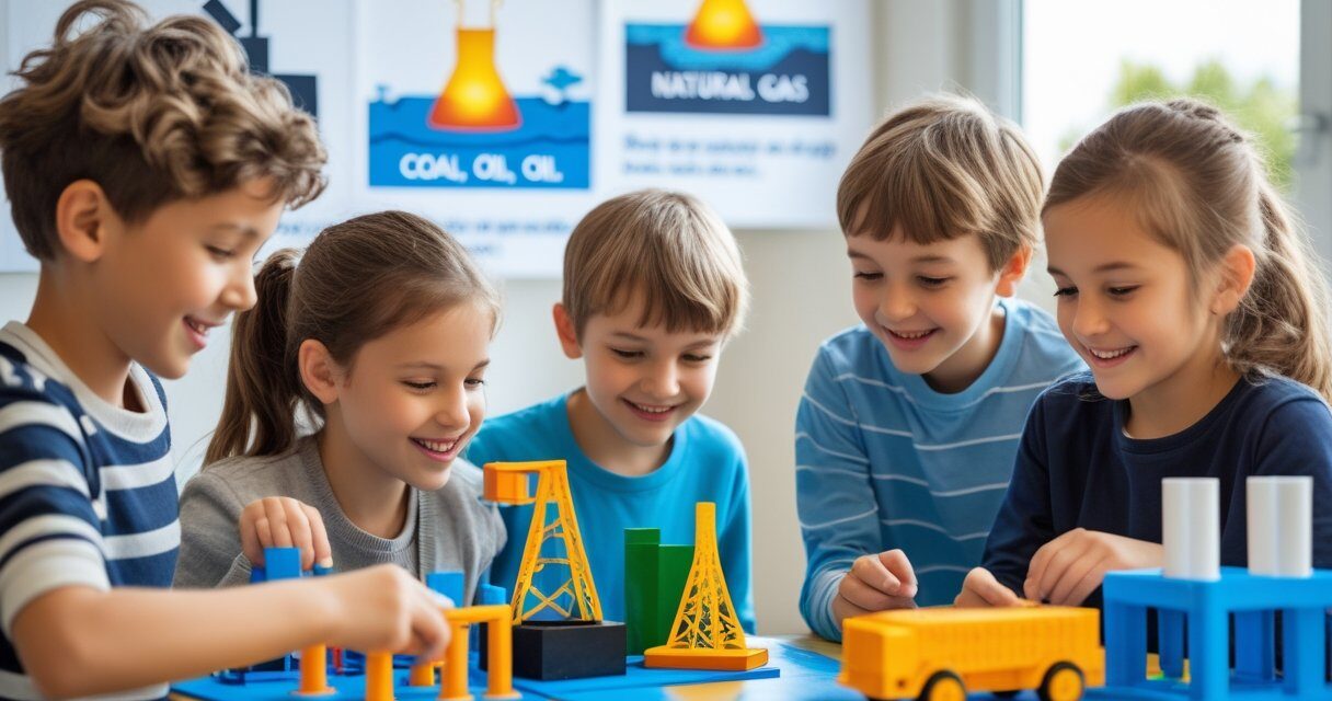 Sjove og lærerige aktiviteter for børn om brændstoffer fra fossile kilder