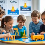 Sjove og lærerige aktiviteter for børn om brændstoffer fra fossile kilder