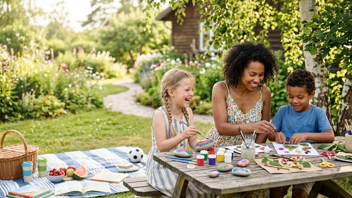 Aktiviteter med børn i ferien – inspiration til lange fridage