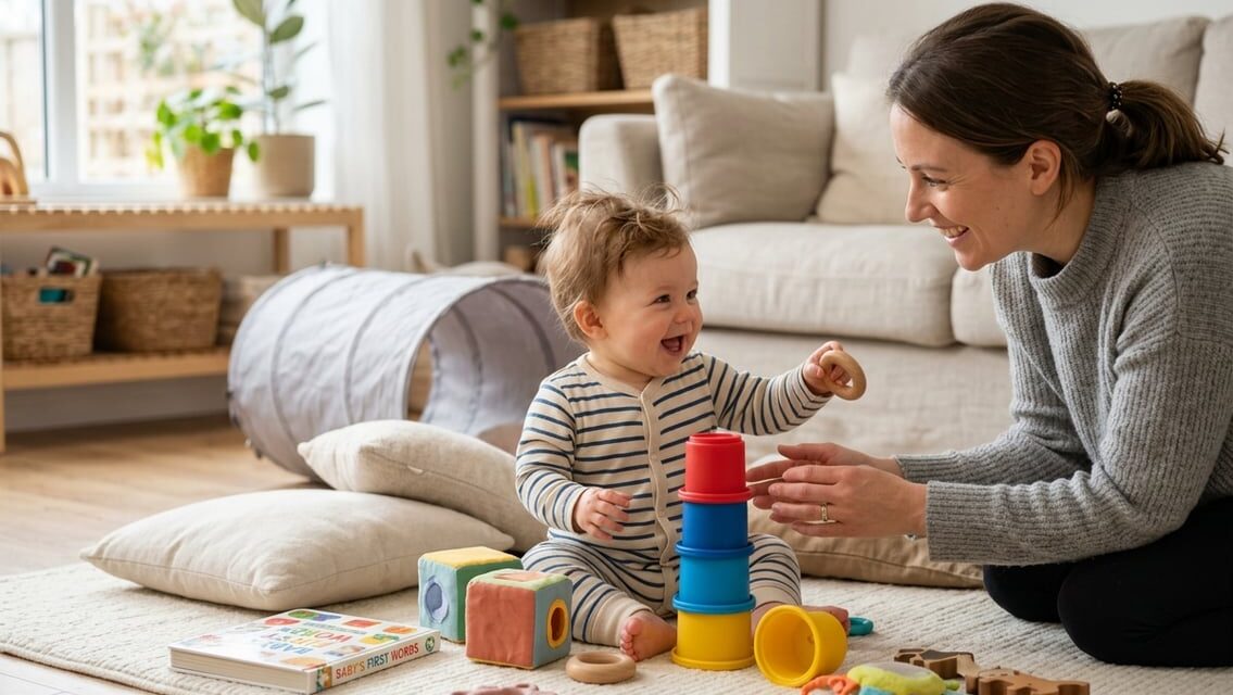 Aktiviteter med en baby på 10 måneder – idéer til en aktiv hverdag
