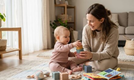 Aktiviteter med en baby på 7 måneder – enkle idéer til leg
