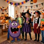 Halloweenlege for børn sjove og lidt uhyggelige idéer