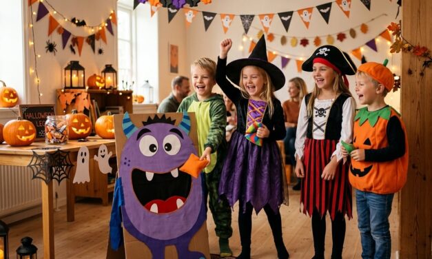 Halloweenlege for børn – sjove og lidt uhyggelige idéer