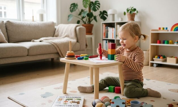 Indendørs aktiviteter til børn på 2 år – enkle idéer til hjemmet